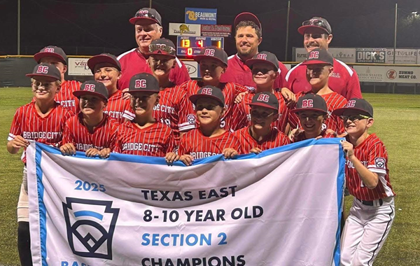 8-10 year old Section 2 Champs